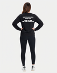 Motivation is a Lie Long-Sleeve Crewneck T-Shirt